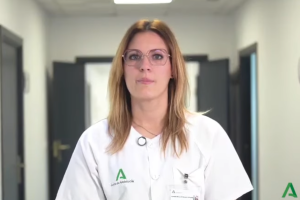 Almudena Alférez, enfermera de Oncología en el Hospital Universitario Torrecárdenas.