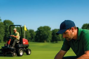 Curso cuidado césped deportivo.