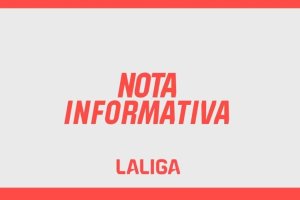 El encuentro queda aplazado por causa de fuerza mayor, debido a las adversas condiciones climatológicas previstas, según LaLiga.