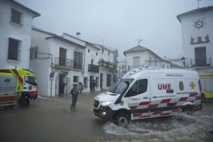 Sigue lloviendo en Cádiz.