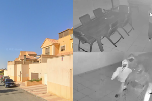 Imágenes captadas por las cámaras de seguridad.