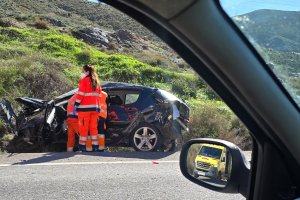 Imagen del accidente.