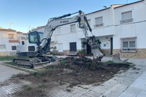 Comienzan las obras en el Barrio San Miguel.