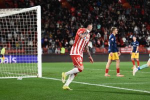 El delantero prestado por el Leganés se ha liberado con su primer gol.