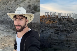 El influencer Carlos García (@carliyoelnervio) en Almería.