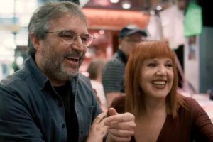 Loles León y Jordi Évole.