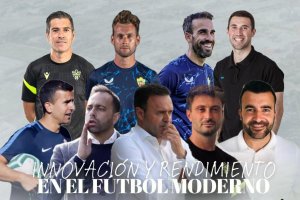 Los protagonistas de la Jornada de Formación para entrenadores y preparadores físicos.