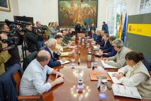 Fernández-Pacheco se reúne con Planas y las organizaciones agrarias y cooperativas para abordar la situación en el sector