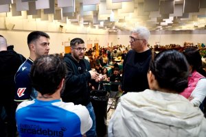 Uno de los momentos de la actividad.