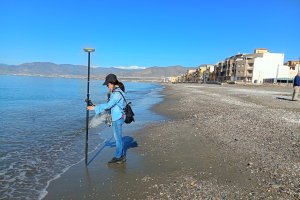 Mediciones realizadas en la playa