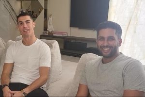 Menuda alianza para disparar al Almería forman Ronaldo y Al-Khereiji.