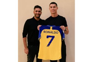 Al-Khereiji y Cristiano en una imagen de archivo.