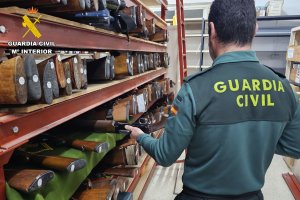Depósito de armas de la Guardia Civil