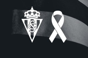Luto en el fútbol por el fallecimiento de un abonado del Sporting.