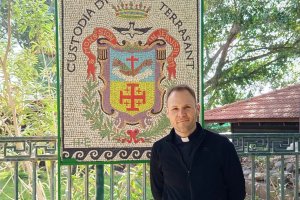 José María Sánchez en una reciente imagen tomada en Tierra Santa.