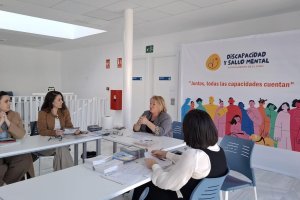 Imagen de la reunión de la Mesa Permanente para la prevención contra el suicidio de El Ejido.