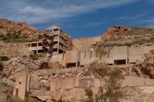Poblado minero de Rodalquilar, un ejemplo del pasado de Almería y su relación con la minería.