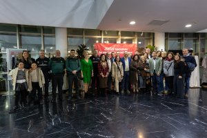 Imagen del acto en Huércal-Overa.