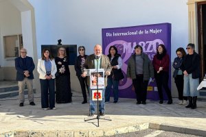 Uno de los actos del 8M en Dalías