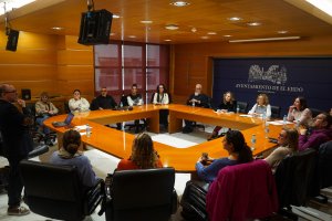 Mesa de trabajo del Plan Estratégico de Comercio en El Ejido.