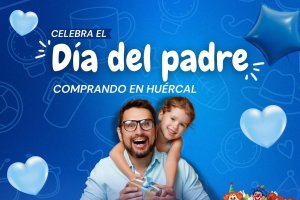 Cartel para el Día del Padre en Huércal de Almería.