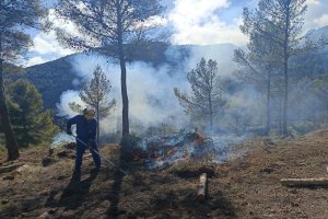 El Infoca trabaja en la Sierra de Los Filabres en la prevención de incendios