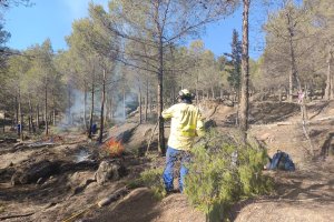 Trabajos de prevención del Infoca en la Sierra de Los Filabres