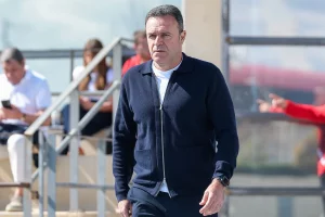 José María Salmerón, entrenador del Almería B.