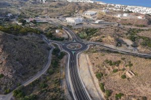 Imagen de la variante costera de Mojácar