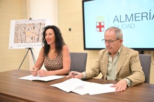 Firma de convenio con el Colegio de Arquitectos.