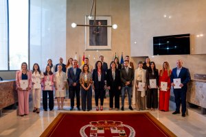 Imagen de la toma de posesión en el Ayuntamiento de Almería.