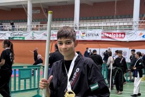 Ismael Molina Fernández, del Club Deportivo Kenpo Olivares de la Comarca del Rio Nacimiento.