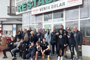Foto de familia del Power Team que ha brillado en el Campeonato de Andalucía Tatami.
