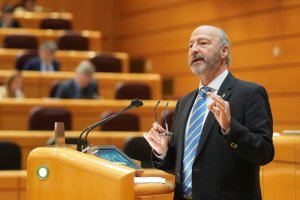 El senador del PP por Almería, Luis Rogelio Rodríguez  Comendador