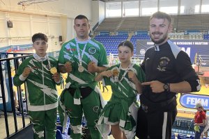 Power Team conquista España con dos oros y una plata en los nacionales de Muay Thai.