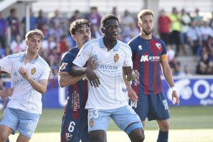 Saidu se ha convertido en uno de los fijos en el Real Zaragoza.