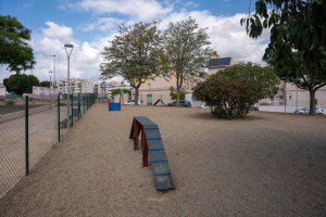 Imagen del parque canino que estrena Almería capital.