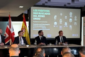 Presentación de la campaña de los fugitivos más buscados del Reino Unido