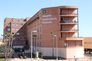Vista del Hospital Universitario Poniente, en El Ejido.