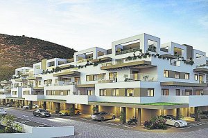 Imagen virtual del futuro residencial en Terreros.