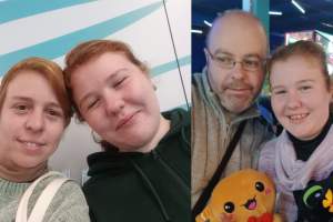 La familia de Sandra, afectada por el Síndrome de Fliedner-zweier.