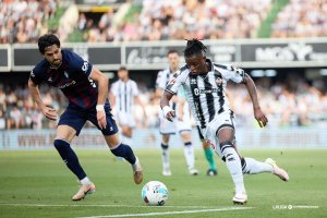 Cipenga fue determinante en el último partido en Castalia ante el Eibar.