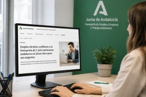 Informan sobre la convocatoria del programa de teleformación para personas trabajadoras autónomas impulsado por la Junta
