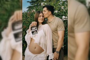 Nerea Camacho y Gonzalo Velasco, tras anunciar en Instagram que esperan un bebé.