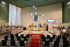 Imagen del Pleno de este viernes en el Ayuntamiento de Almería.