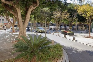 El tramo de la calle Rueda López que ha cambiado de sentido.