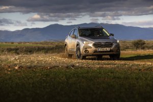 El nuevo Crosstrek 4Wild cuenta con un diseño más imponente que mezcla principalmente los colores negro y naranja.