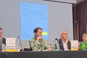 Presentación de 'Aaiún' en el Ateneo de Madrid.
