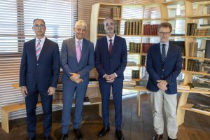Manuel Villegas, Olivier Gavalda, Manuel Yebra y Jérôme Grivet.