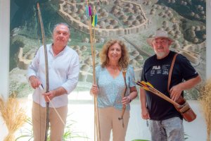 Presentación del Campeonato Europeo de Tiro con Armas Prehistóricas.